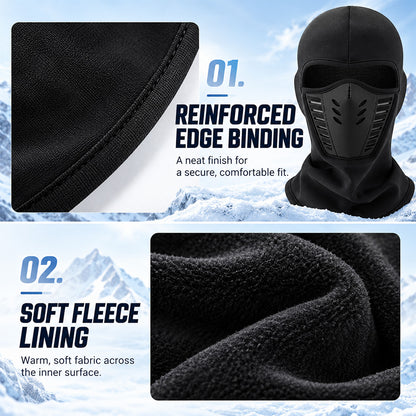 Winter Windproof Balaclava – Water-Resistant Full Face Mask for Cycling, Skiing & Motorcycling