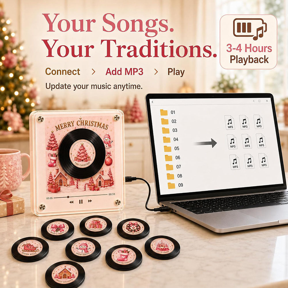 NFC Retro Music Player with Music Tapes
