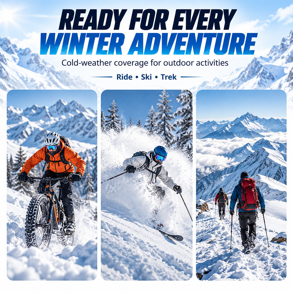 Winter Windproof Balaclava – Water-Resistant Full Face Mask for Cycling, Skiing & Motorcycling