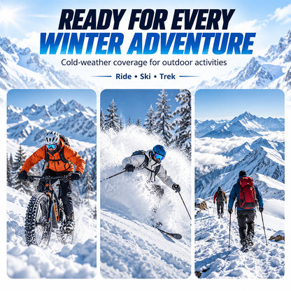 Winter Windproof Balaclava – Water-Resistant Full Face Mask for Cycling, Skiing & Motorcycling
