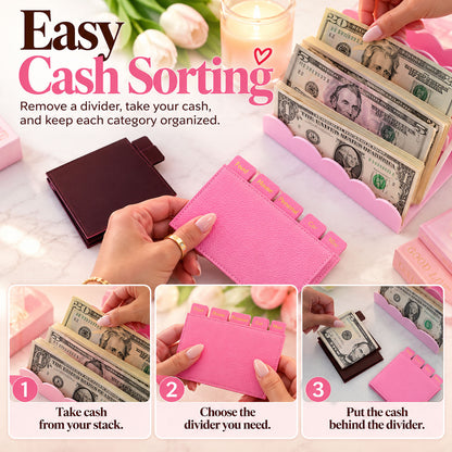 Women's Textured Wallet with Card Slots, Cash Compartment & Zipped Coin Pocket