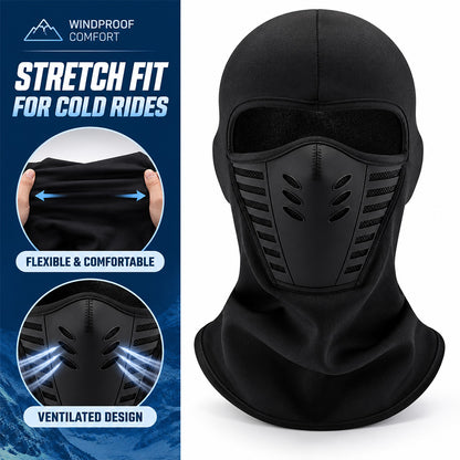 Winter Windproof Balaclava – Water-Resistant Full Face Mask for Cycling, Skiing & Motorcycling