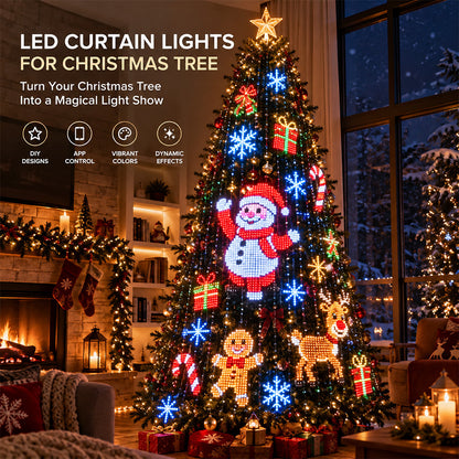 400-LED string lights with remote control – create your own light patterns for the Christmas tree, windows, and garden ✨