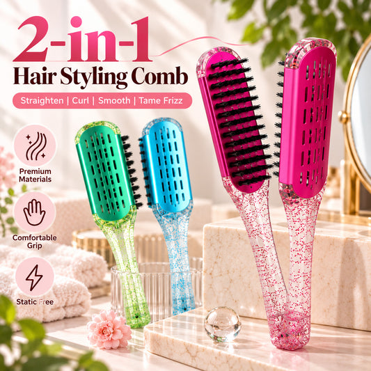 TYII™ Double-Sided Hair Styling Comb for Smoothing & Detangling