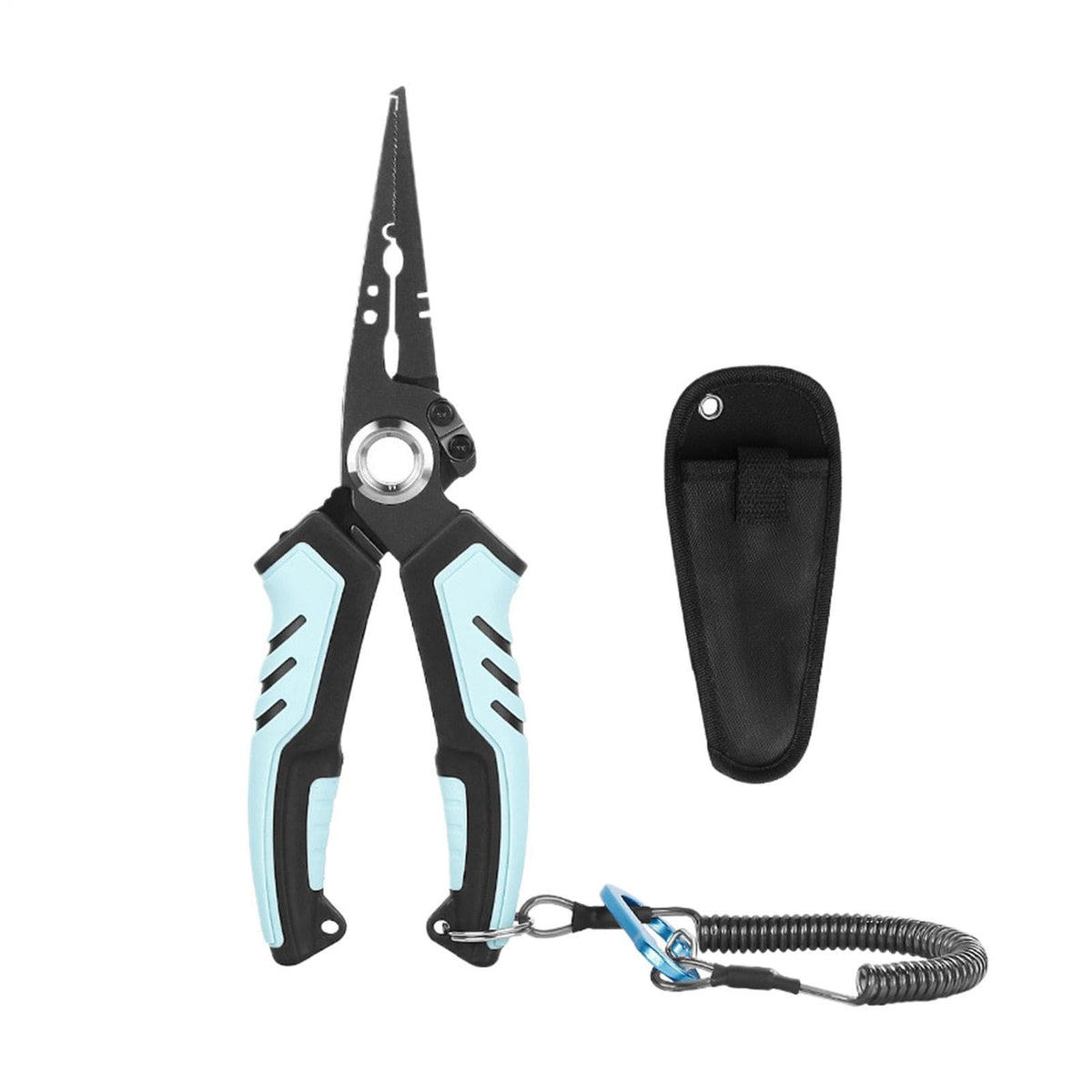 Multifunctional Fishing Pliers with Line Cutter – Lightweight & Locking Design