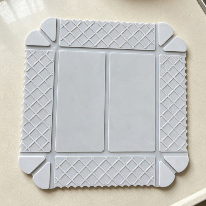 Magnetic Folding Silicone Tray – Collapsible Snack Container, Fruit Holder and Heat-Resistant Mat