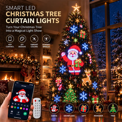 400-LED string lights with remote control – create your own light patterns for the Christmas tree, windows, and garden ✨