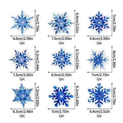 🎄✨ LED Christmas Wall Decals 🎅💡