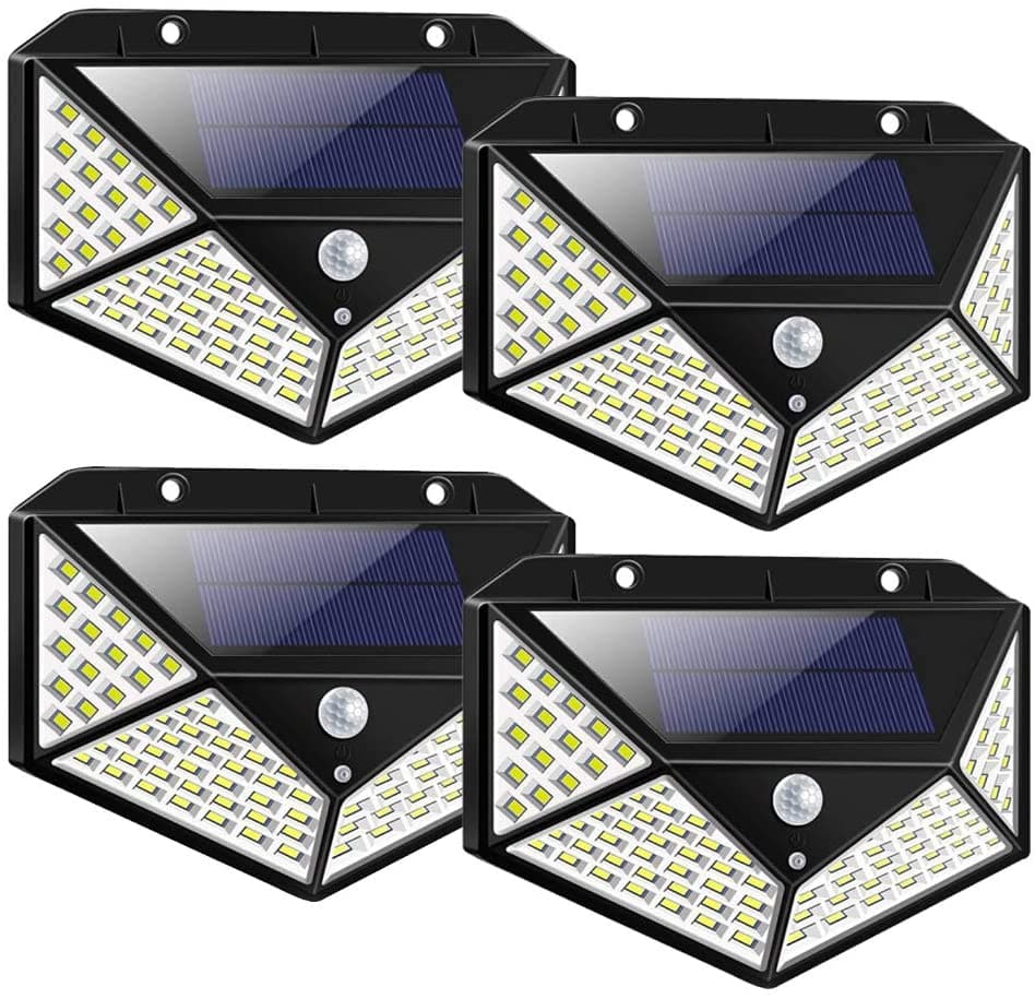 📢BLACK FRIDAY SALE BUY 1 GET 1 FREE!!⏰INSTANTLY LIGHT UP YOUR OUTDOOR SPACE ☀️🏡 Solar Motion Sensor Lights – 100 LED, IP65 Waterproof, Zero Bills 🔒🇬🇧