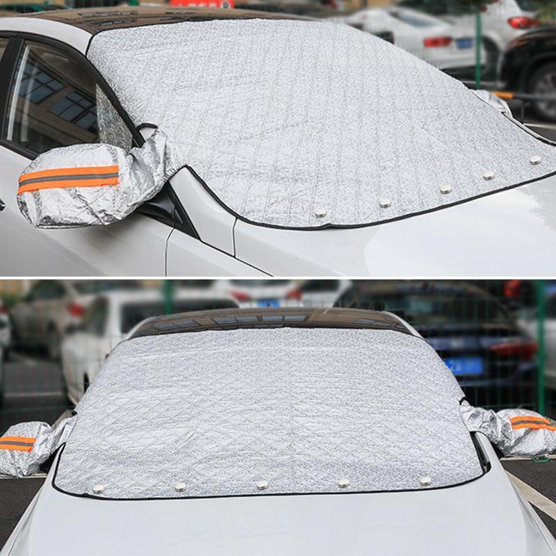 🚗 Front Windshield Cover – All-Season Protection, Frost Protection & Premium Quality – Perfect for Cars, Vans, and SUVs ❄️☀️