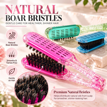 TYII™ Double-Sided Hair Styling Comb for Smoothing & Detangling