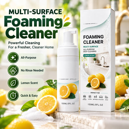 Heavy-Duty Multi-Purpose Foam Cleaner – No-Rinse Stain Remover and Degreaser
