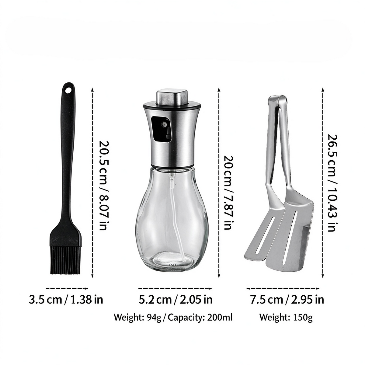 Stainless Steel Steak Tongs