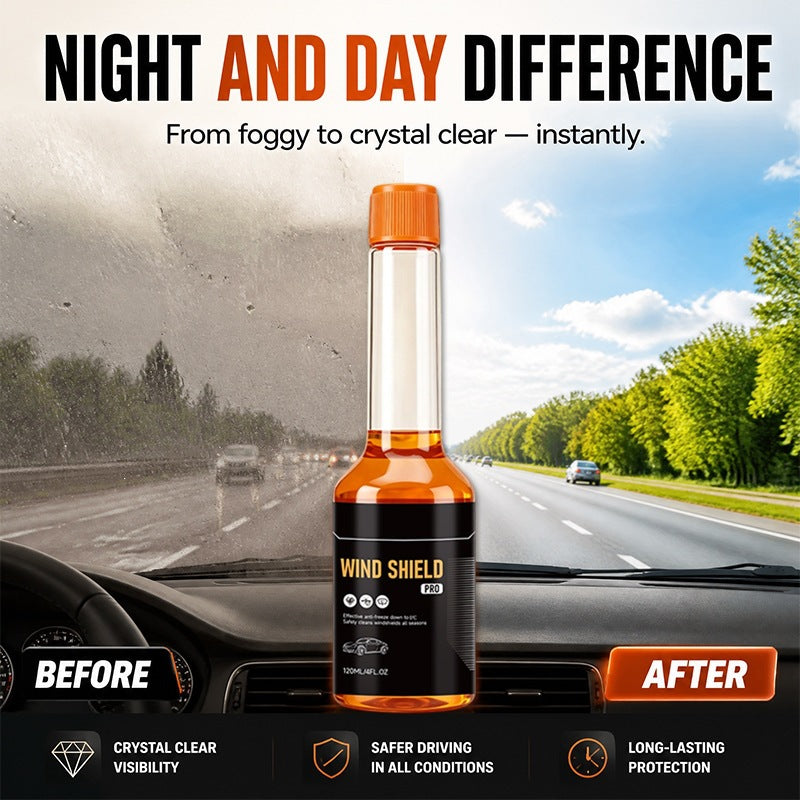 Car Windshield Cleaner – Removes Grease, Oil Film and Road Grime