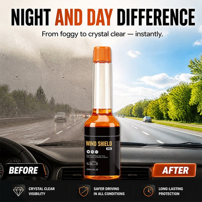 Car Windshield Cleaner – Removes Grease, Oil Film and Road Grime