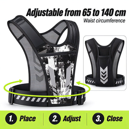 🌙 Reflective Running Backpack for Night Runs 🏃