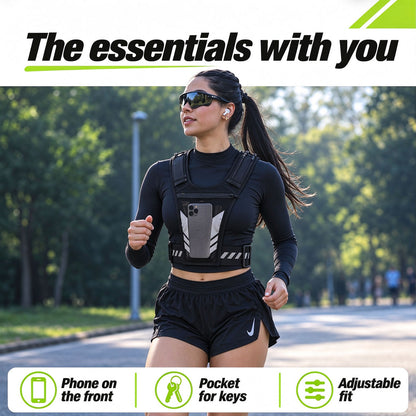 🌙 Reflective Running Backpack for Night Runs 🏃