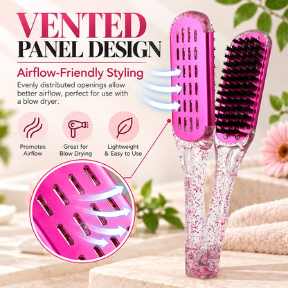 TYII™ Double-Sided Hair Styling Comb for Smoothing & Detangling