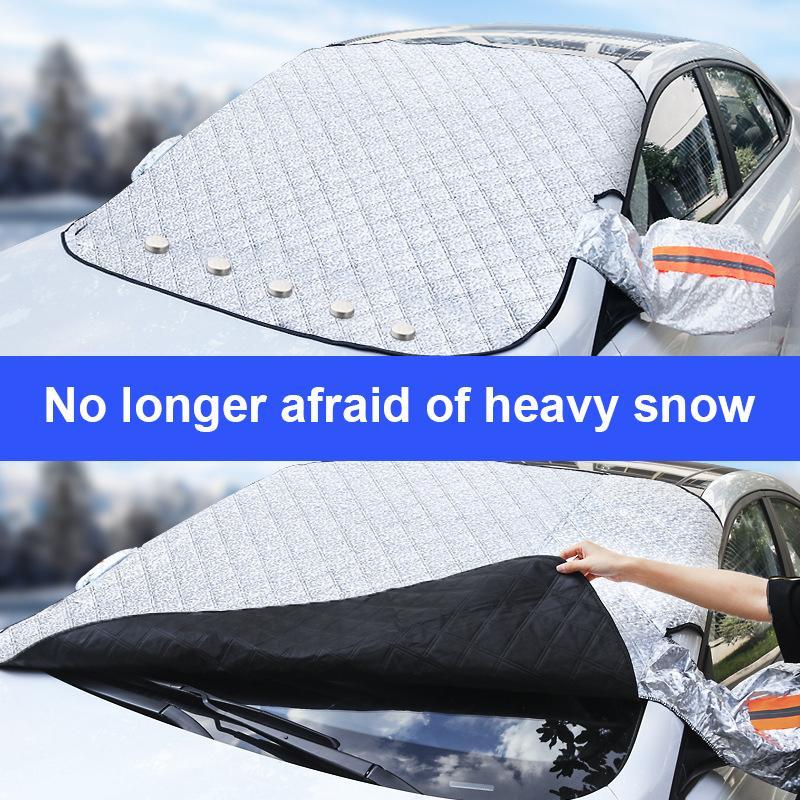 🚗 Front Windshield Cover – All-Season Protection, Frost Protection & Premium Quality – Perfect for Cars, Vans, and SUVs ❄️☀️