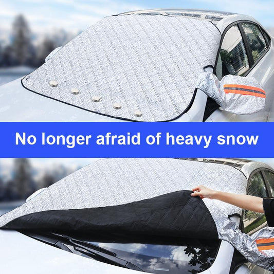 🚗 Front Windshield Cover – All-Season Protection, Frost Protection & Premium Quality – Perfect for Cars, Vans, and SUVs ❄️☀️