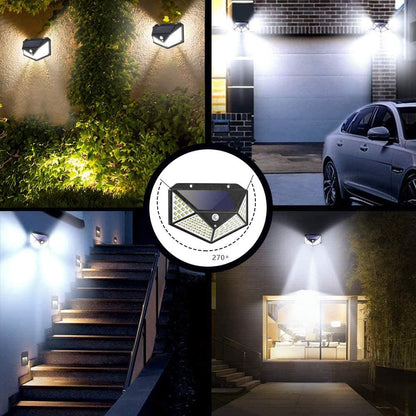 📢BLACK FRIDAY SALE BUY 1 GET 1 FREE!!⏰INSTANTLY LIGHT UP YOUR OUTDOOR SPACE ☀️🏡 Solar Motion Sensor Lights – 100 LED, IP65 Waterproof, Zero Bills 🔒🇬🇧
