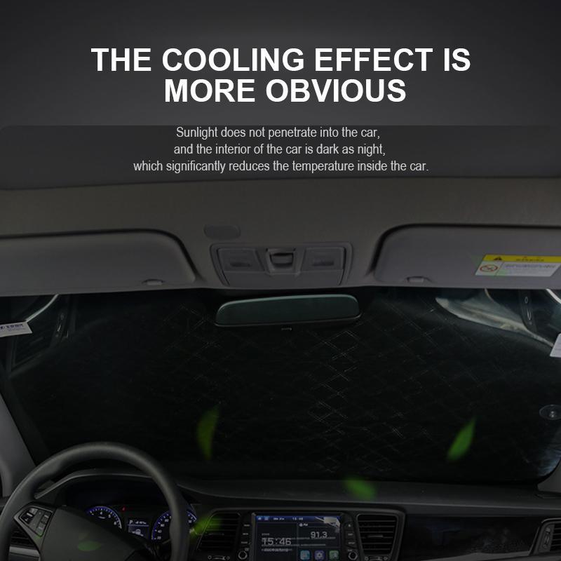 🚗 Front Windshield Cover – All-Season Protection, Frost Protection & Premium Quality – Perfect for Cars, Vans, and SUVs ❄️☀️