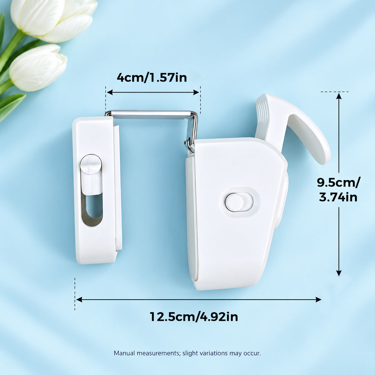 Childproof Interior Door Safety Lock – Snap-On Door Latch