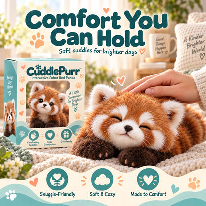 Tyiimax™ Red Panda -Interactive Plush Companion IALittle Friend, A Lot Of Love