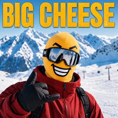 😎 Fun Face Ski Mask – Warm & Playful Balaclava