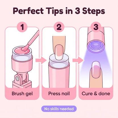 💅✨ Mini UV Nail Lamp – Salon-Style Nails at Home!