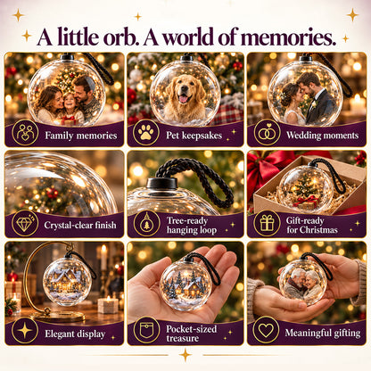 Video Memory Ornament – Turn Your Favourite Moments Into a Keepsake