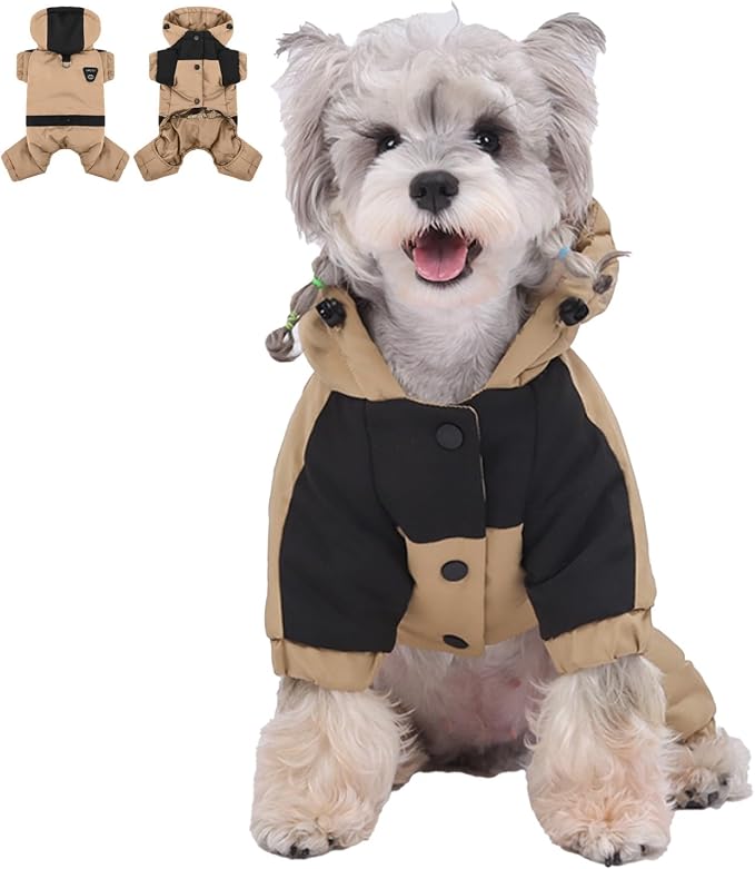 Pet Winter Warm Coat with Hood – Graphene Heated Waterproof Dog Jacket