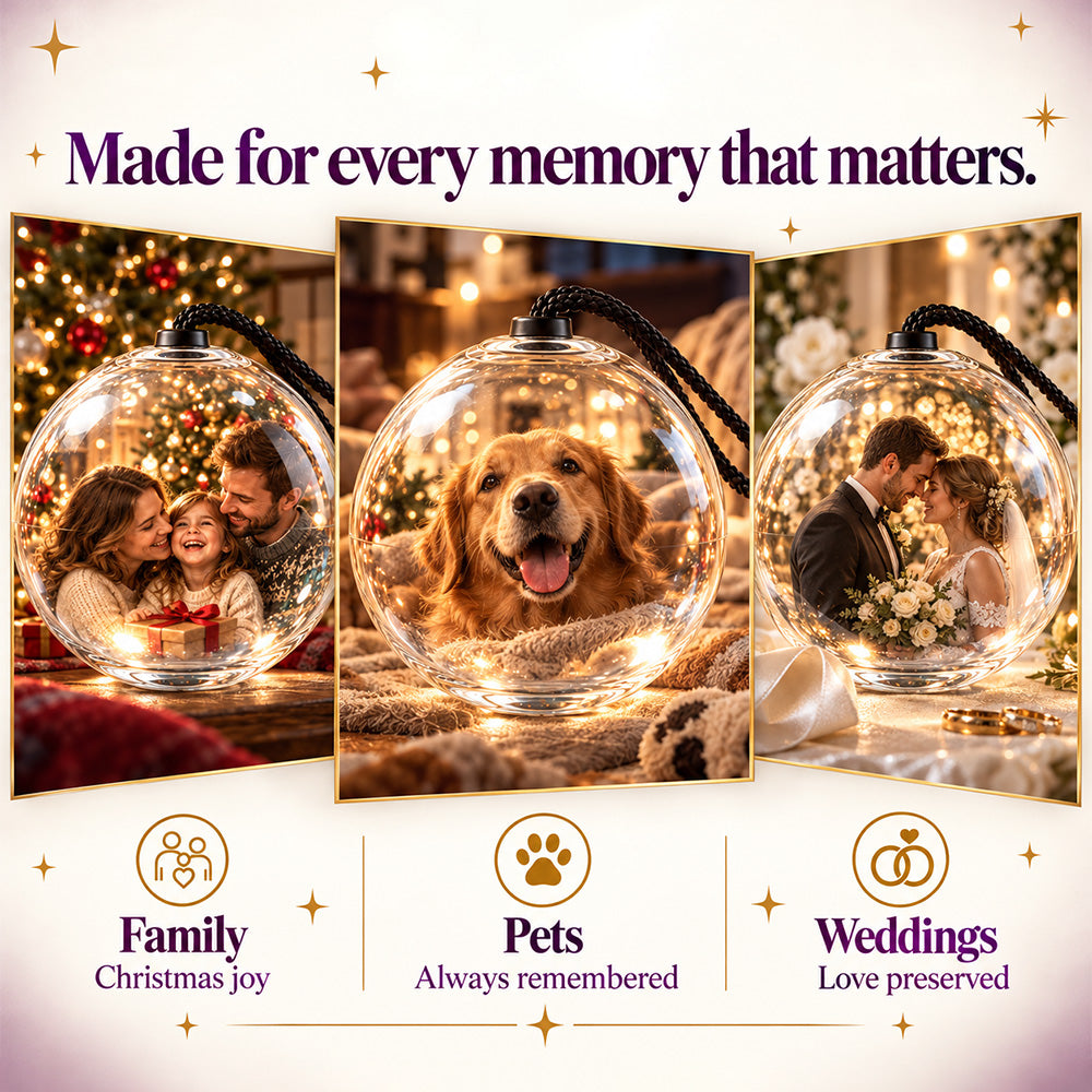 Video Memory Ornament – Turn Your Favourite Moments Into a Keepsake