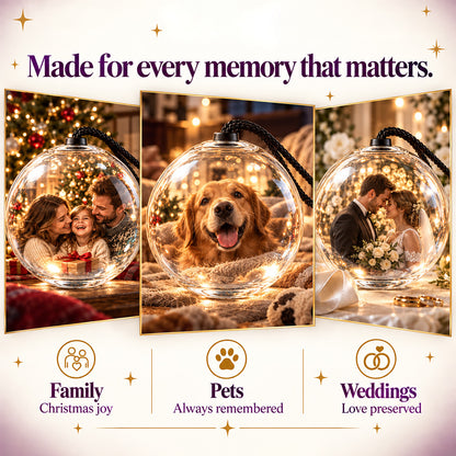 Video Memory Ornament – Turn Your Favourite Moments Into a Keepsake