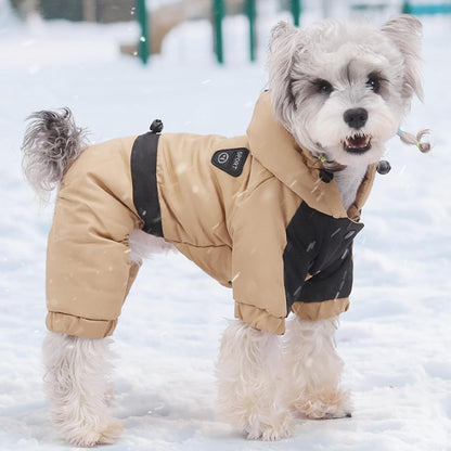 Pet Winter Warm Coat with Hood – Graphene Heated Waterproof Dog Jacket