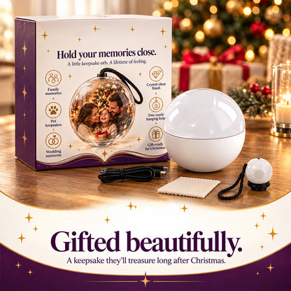Video Memory Ornament – Turn Your Favourite Moments Into a Keepsake