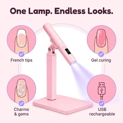 💅✨ Mini UV Nail Lamp – Salon-Style Nails at Home!