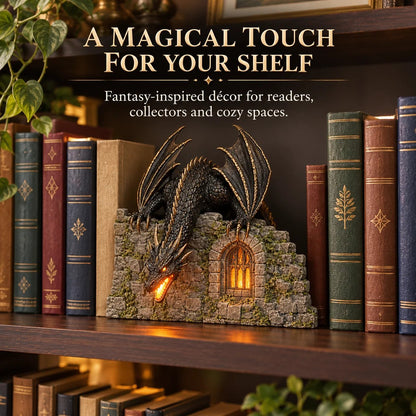 🐉 Dragon Humidifier with Flame Effect – Fantasy Magic for Your Reading Nook