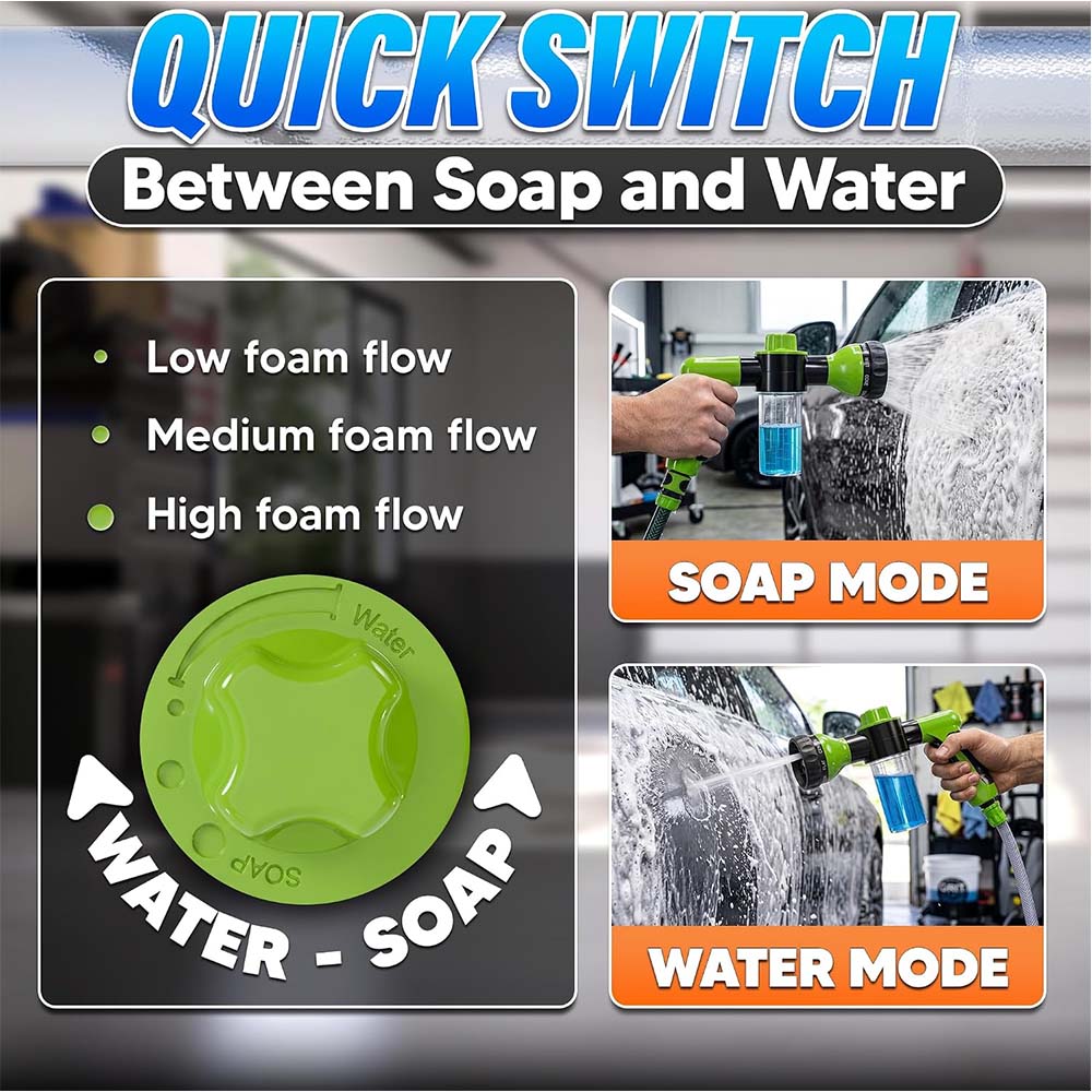 8-in-1 Multi-Use Cleaning Foam Sprayer 🧼✨