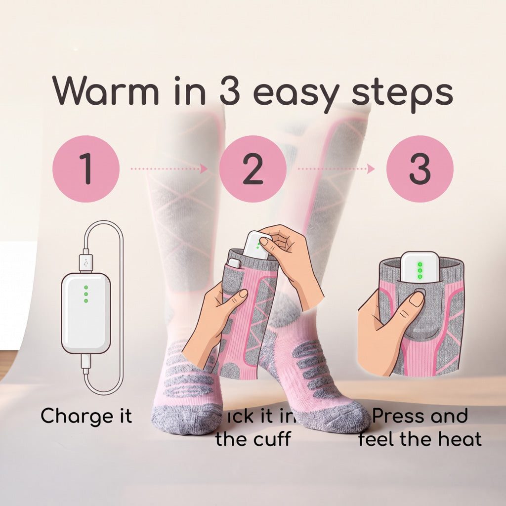 TYII™ Rechargeable Electric Thermal Heated Socks