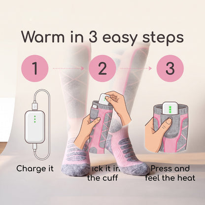 TYII™ Rechargeable Electric Thermal Heated Socks