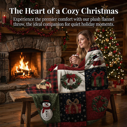 🎁✨ Patchwork Blanket | A Cozy Gift They’ll Love ❤️