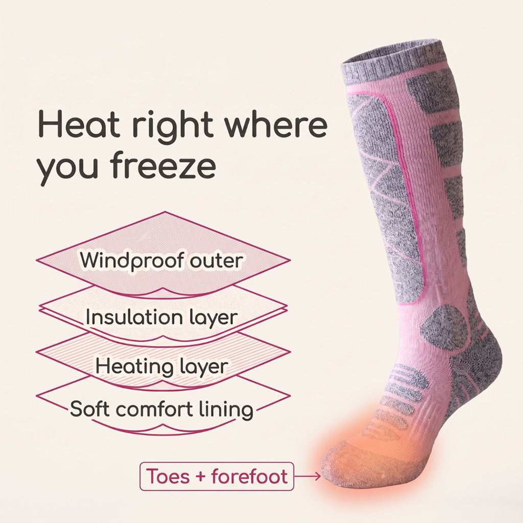 TYII™ Rechargeable Electric Thermal Heated Socks