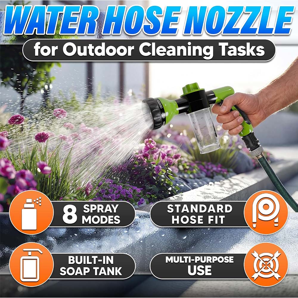 8-in-1 Multi-Use Cleaning Foam Sprayer 🧼✨