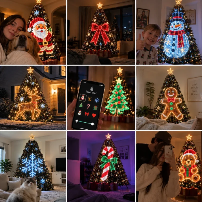 400-LED string lights with remote control – create your own light patterns for the Christmas tree, windows, and garden ✨