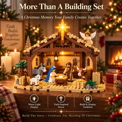 🌟The Nativity Story Building Block Set