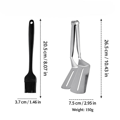 Stainless Steel Steak Tongs