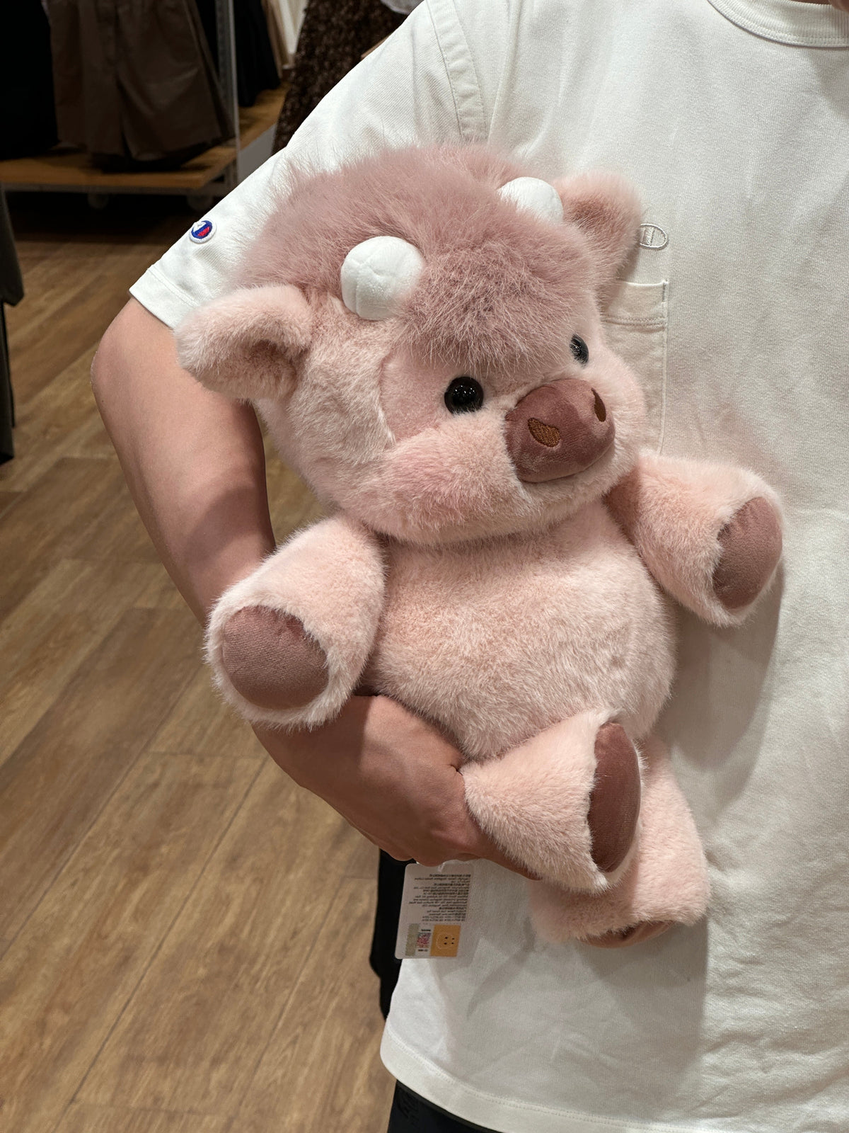 Running Scottish Highland Cow Stuffed Animal
