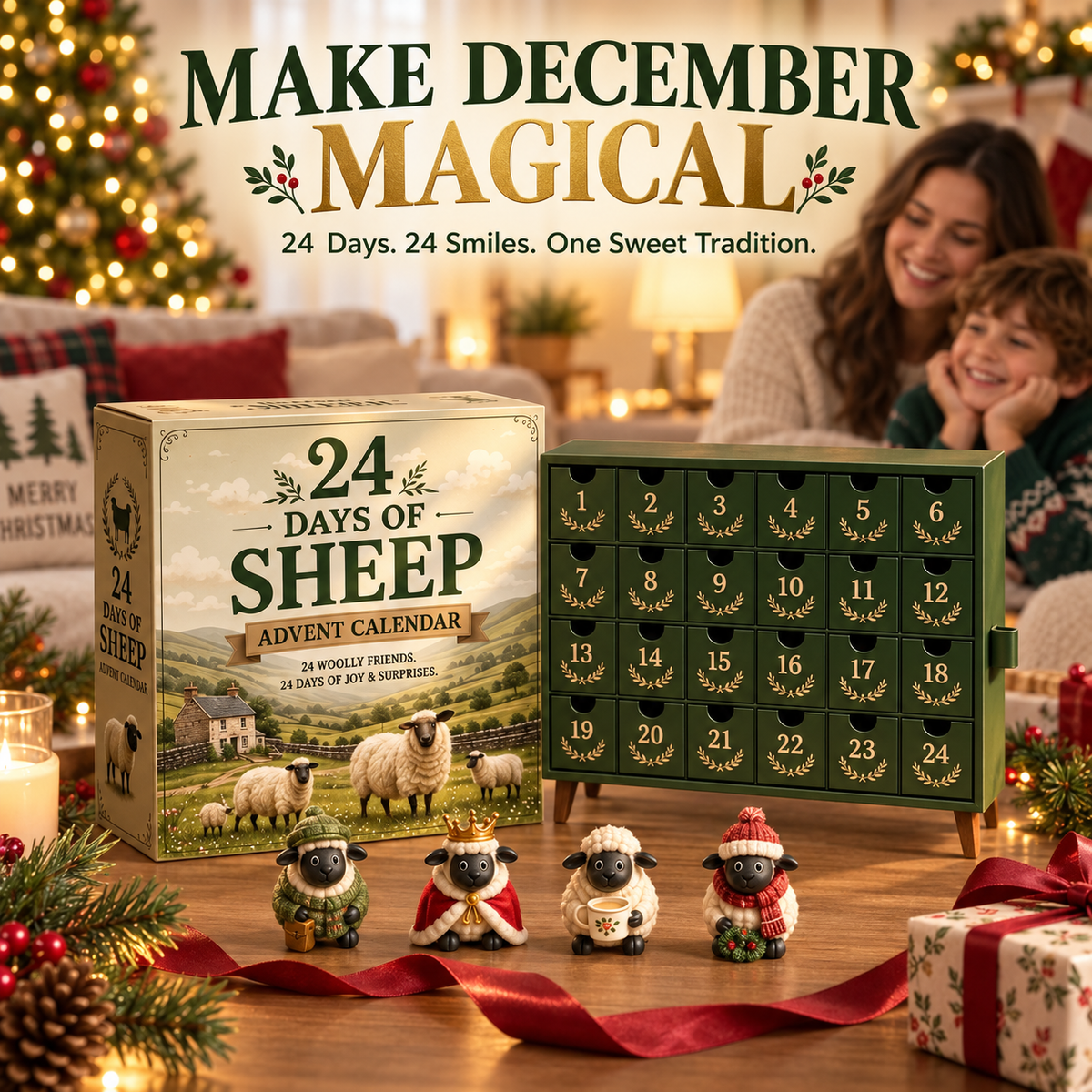 🔥24 Days of Sheep Advent Calendar 🐑🎄