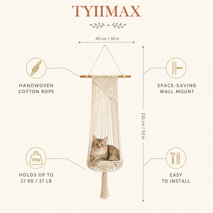 TYIIMAX™ Handwoven Cat Bed